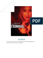 Análisis de la serie Criminal y el perfil psicológico del protagonista Alejandro Ruiz