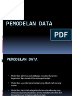 PEMODELAN DATA