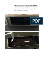 Delonghi ESAM 6700 - Reparatur Des LCD Display