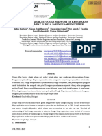 Jurnal Pemanfaatan Aplikasi Googe Maps Untuk Kemudahan Navigasi Tempat Di Desa Jabung Lampung Timur