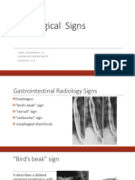 GIT Raiological Signs1