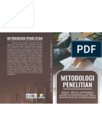 BUKU Metodologi Penelitian Cover