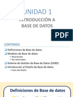 BASE de DATOS - Diapositivas