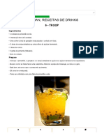 Apostila de Barman, Receitas de Drinks 05