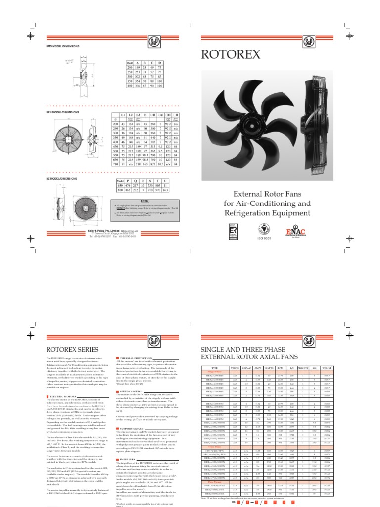 Soler and Palau Rotorex | PDF