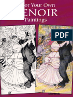 Color Your Own Renoir Paintings