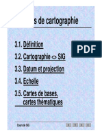 Notion de Catographie - CH3