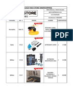 Dropshipping Faka Store - XLSX Actulizado