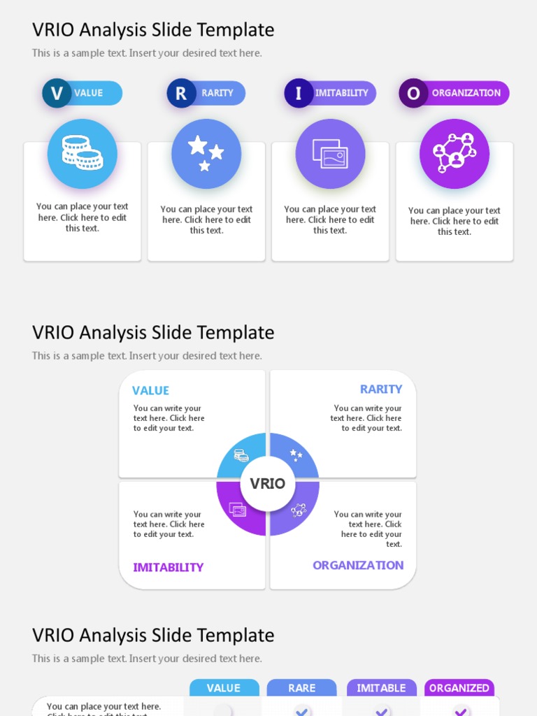 Vrio Analysis Slide Template 16x9 1 PDF Business