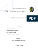Monografìa de Procesal Penal - El Interrogatorio