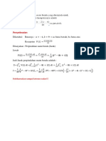 Jawaban Soal Aplikasi Integral