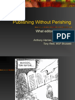 Day 1 - Lecture 1 - Publishing Without Perishing RZ