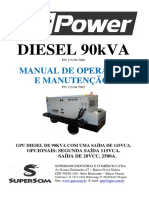 GPU DIESEL 90KVA MANUAL