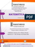 Semana Nâº 01 - Sistema de Nã - Meros Reales