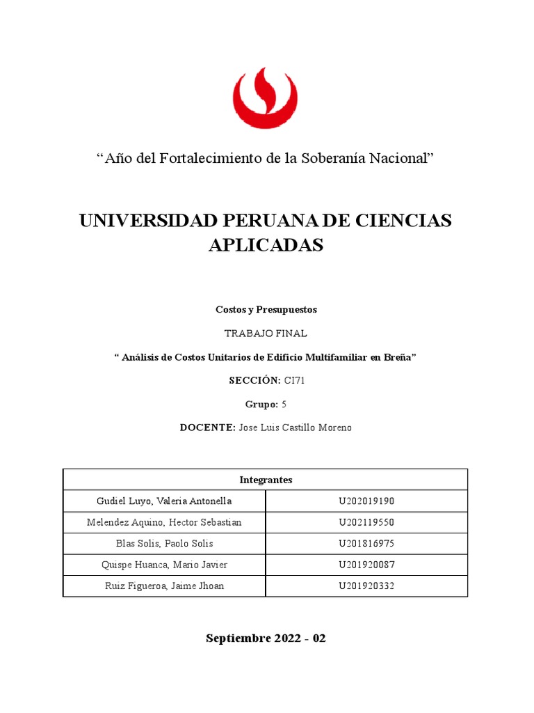 TP Ci71 Grupo5 | PDF | Hormigón | Cobre