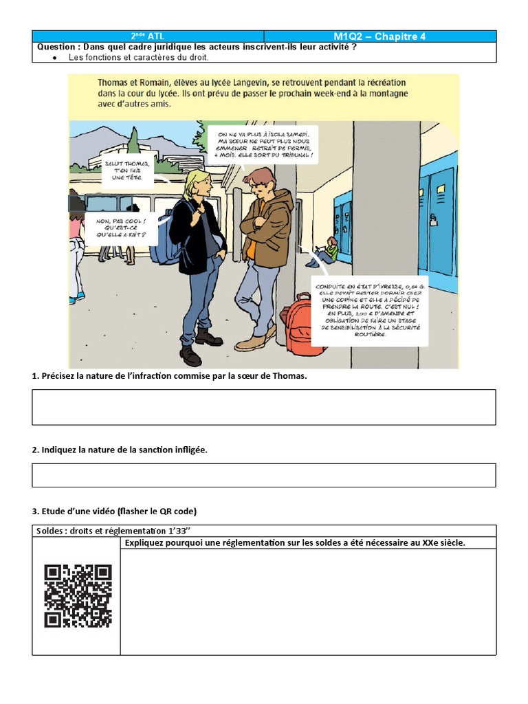 Infraction et Sanctions Juridiques | PDF | Justice | Crime et violence