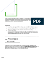 TD Enterprise Health Screening Form en