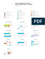 Calendario 2023 Madrid Alcalá (Campus)