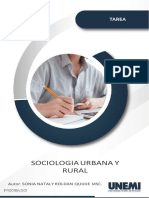 Debate Sociologia Urbana y Rural S4