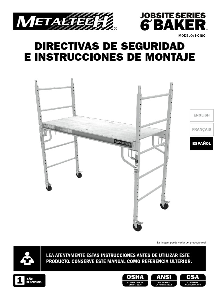 Andamio Manual Pdf Andamio Sectores Economicos