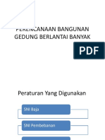 Perencanaan Bangunan Gedung Berlantai Banyak