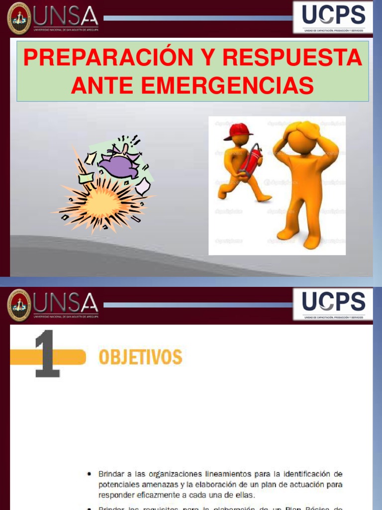 Plan de Emergencia y Brigadas de Respuesta | PDF | Riesgo | Primeros ...