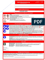 Desinfektionsreiniger Bode Kohrsolin Extra 250 X 20 ML, P-65973620, Dl-Betriebsanweisung