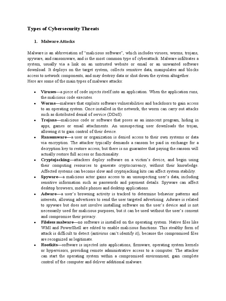 Cyber Security Notes | PDF