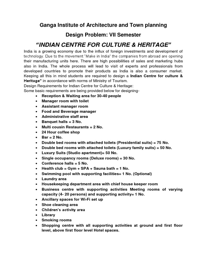 Indian Centre of Culture & Heritage PDF