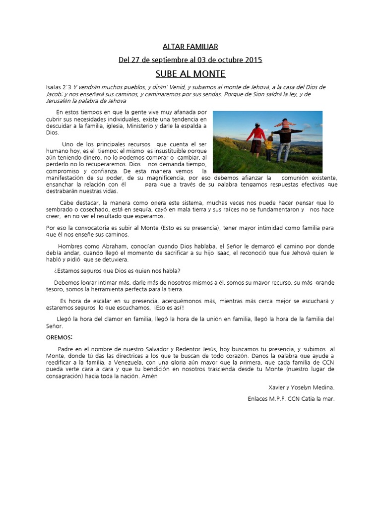 Fortaleciendo la Unidad Familiar en Dios | PDF | Amor | Cristo (título)