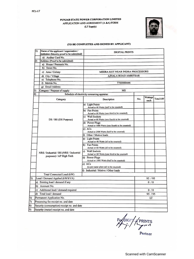A&A Form Digital Prints | PDF