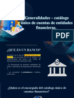 3.1. Generalidades, Catálogo Único de Cuentas.