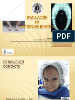 Evaluación EN Ortopedia Infantil: Rodrigo Perlaza Prado, M.D