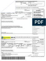 Boleto de pagamento para cobrança de R$ 466,05