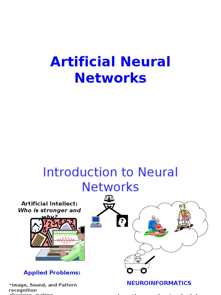 Artificial Neural Networks | PDF