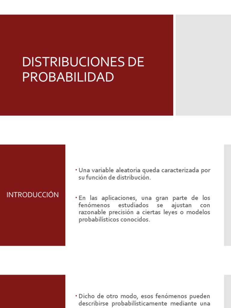 03 Distribuciones de Probabilidad PDF Distribución normal