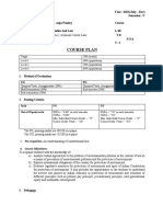 Env Law and Studies Course Plan