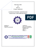 Practical File Bba