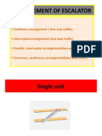 Arrangement of Escalator