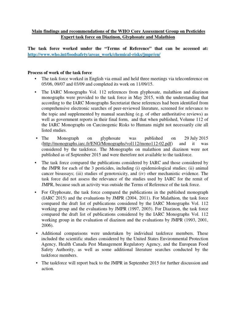 Main Findings and Recommendations | PDF