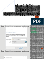 Instalacion de Windows 7 Con Particiones