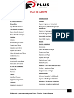 Plan de Cuentas Cristian PLUS