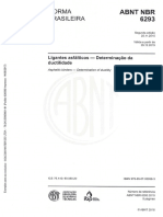 ABNT NBR 6293-2015 - Ligantes Asfálticos - Determinação Da Ductibilidade