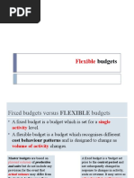 Flexible Budgets