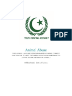 Animal Abuse