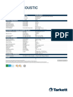 ECLIPSE ACOUSTIC TECHNICAL DATA