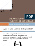 Cultura de Seguridad