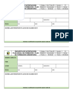 Encuesta Satisfaccion PFC