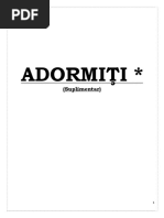 Adormiti SUPLIMENTAR