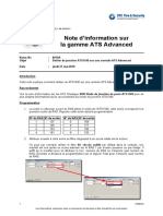 Boitier de Jonction ATS1340 Sur Une Centrale ATS Advanced